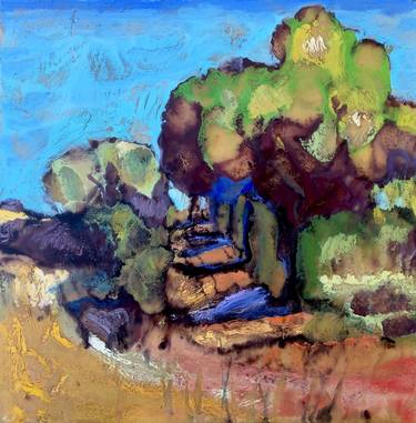 Original Expressionism Landscape Paintings by James Hartman