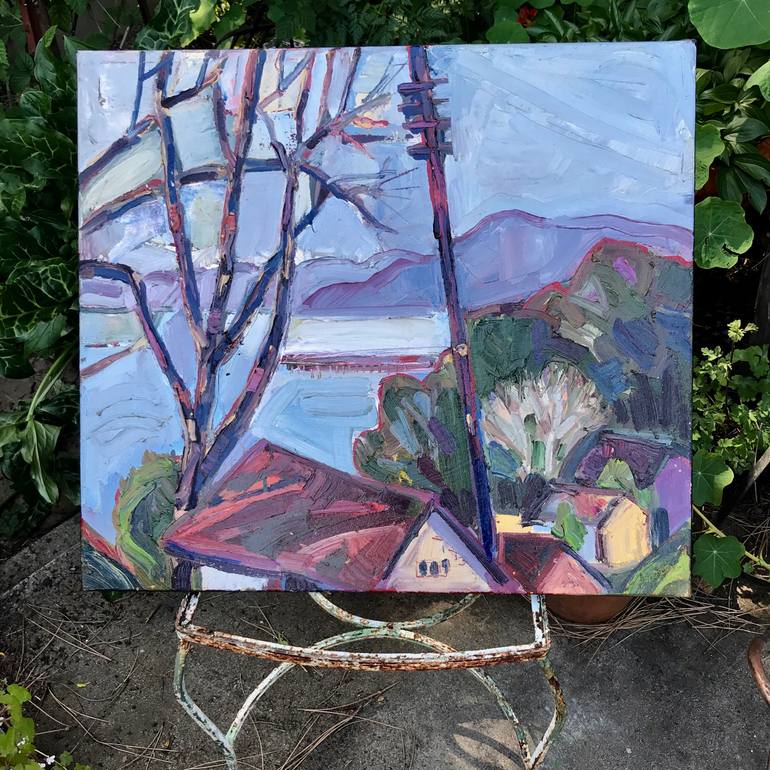 Original Abstract Landscape Painting by James Hartman