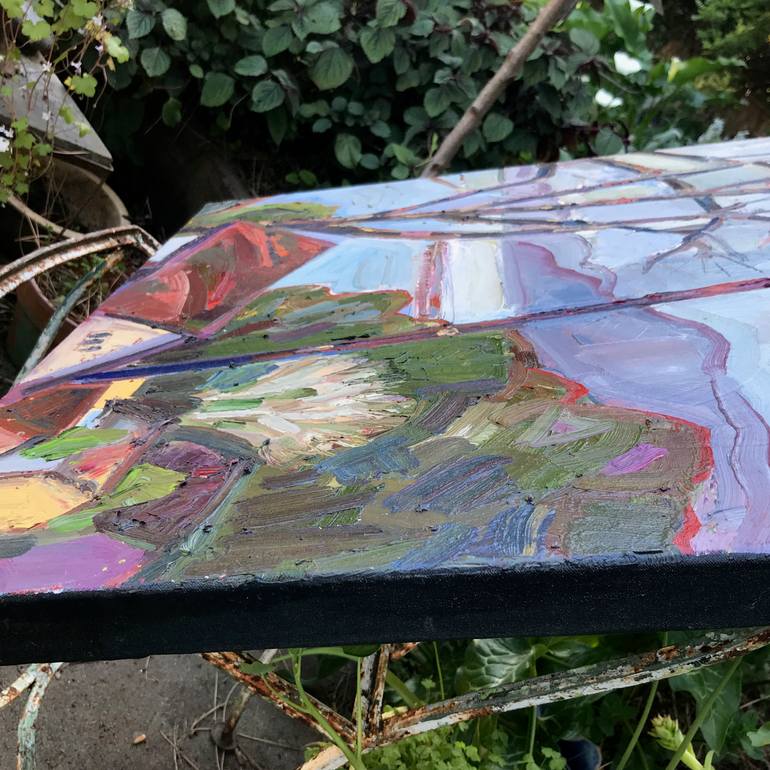 Original Abstract Landscape Painting by James Hartman