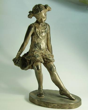 Original Figurative Children Sculpture by Ron Moll