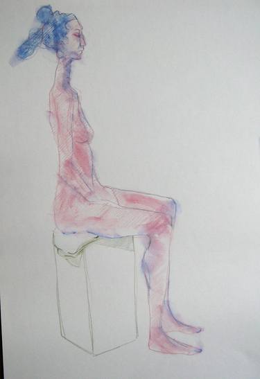 Print of Figurative Nude Drawings by Ron Moll
