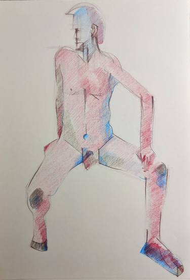 Print of Figurative Nude Drawings by Ron Moll