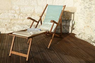 Original Beach Installation by Sylvie Bayard