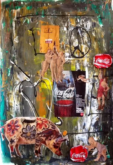Print of Food & Drink Collage by Chris Iatropoulos