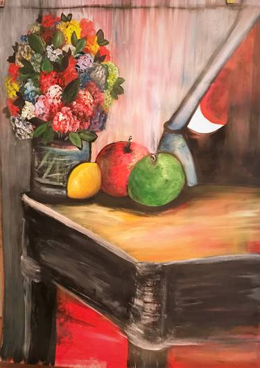 Original Impressionism Still Life Paintings by Chris Iatropoulos