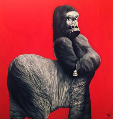 Original Fine Art Animal Paintings by Carlos Romano