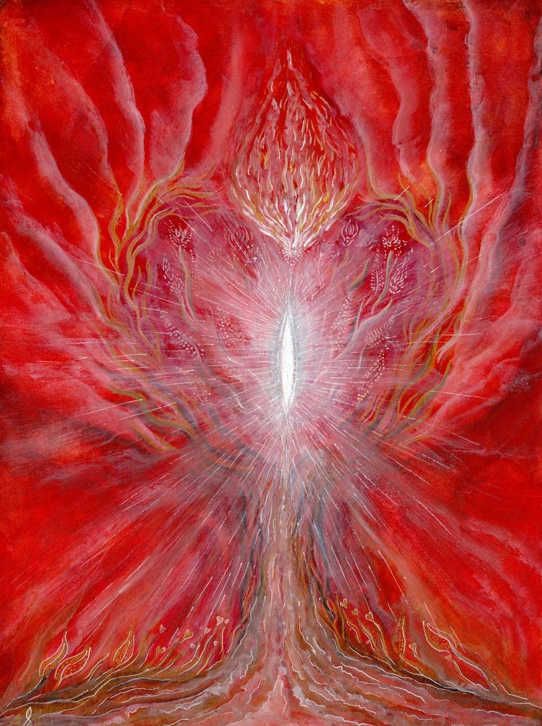 The Heart of God Painting by Blessed Art Saatchi Art