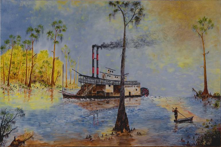 Print of Realism Landscape Paintings by Richard Barham