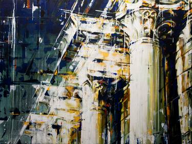 Print of Expressionism Architecture Paintings by Anya Droug