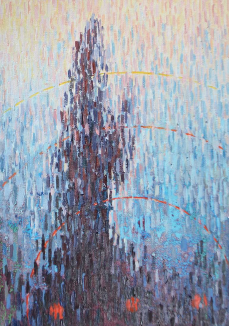 Original Minimalism Abstract Painting by Dariusz Kaca