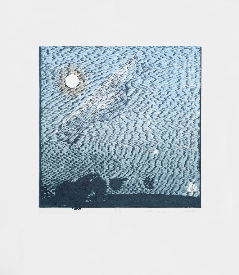 Print of Fine Art Abstract Printmaking by Dariusz Kaca