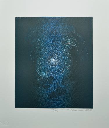 Print of Abstract Expressionism Abstract Printmaking by Dariusz Kaca