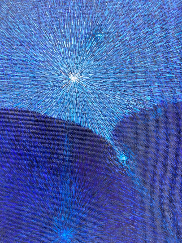 Original Abstract Erotic Painting by Dariusz Kaca