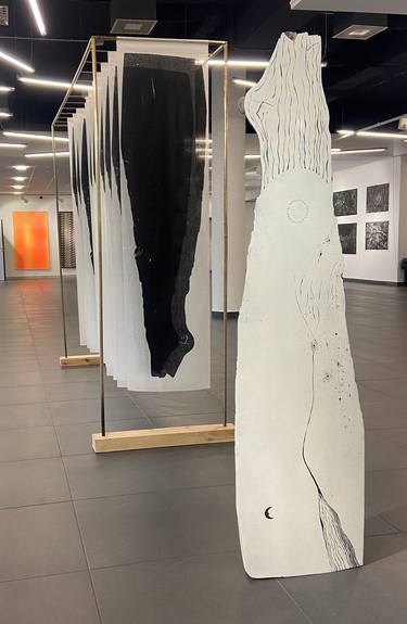 Saatchi Art Artist Dariusz Kaca; Installation, “Looking for a Whale II” #art
