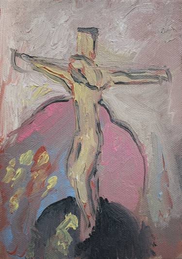 Print of Expressionism Religious Paintings by joseph shalabi