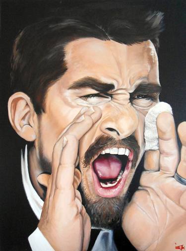 Print of Realism Pop Culture/Celebrity Paintings by Suzanne Daems