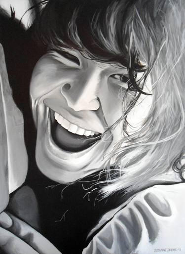 Original Realism People Paintings by Suzanne Daems