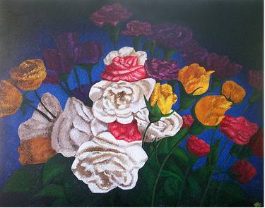 Original Floral Paintings by Dee Conroy