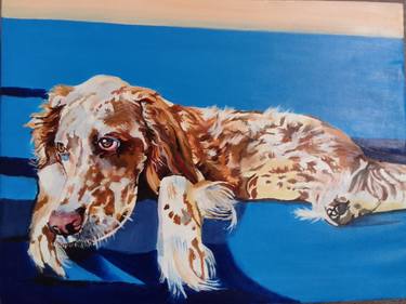 Original Contemporary Animal Paintings by Soso Kumsiashvili