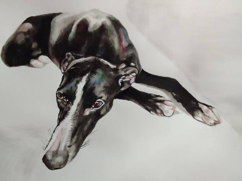 Print of Photorealism Animal Paintings by Soso Kumsiashvili