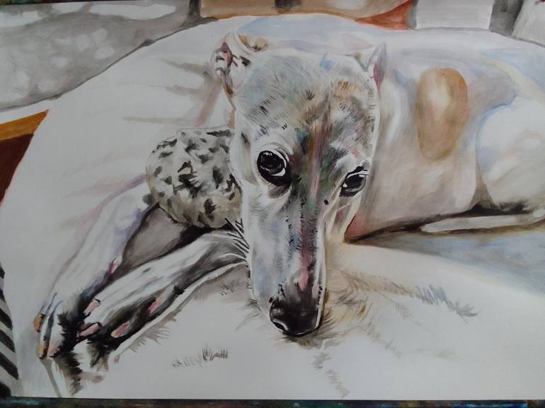 Print of Modernism Animal Paintings by Soso Kumsiashvili