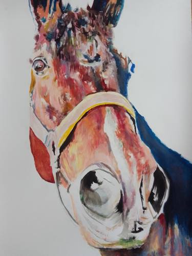 Original Contemporary Animal Paintings by Soso Kumsiashvili