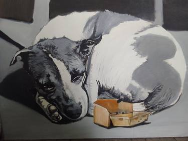 Original Contemporary Animal Paintings by Soso Kumsiashvili