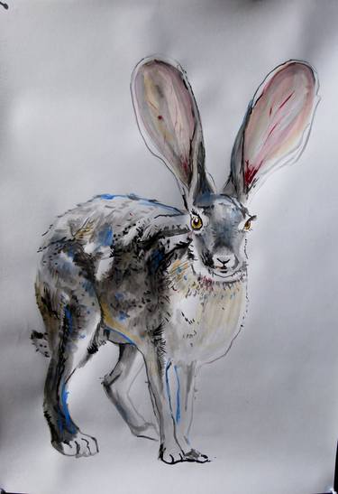 Original Animal Paintings by Soso Kumsiashvili