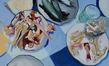 Original Conceptual Food & Drink Paintings by Soso Kumsiashvili