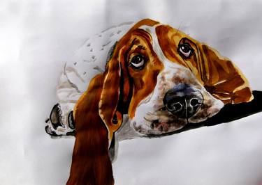 Original Fine Art Animal Paintings by Soso Kumsiashvili