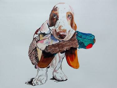 Original Pop Art Animal Paintings by Soso Kumsiashvili