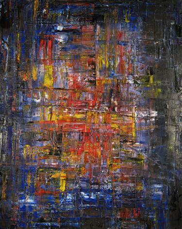 Original Abstract Paintings by Bob Danhieux Douglas