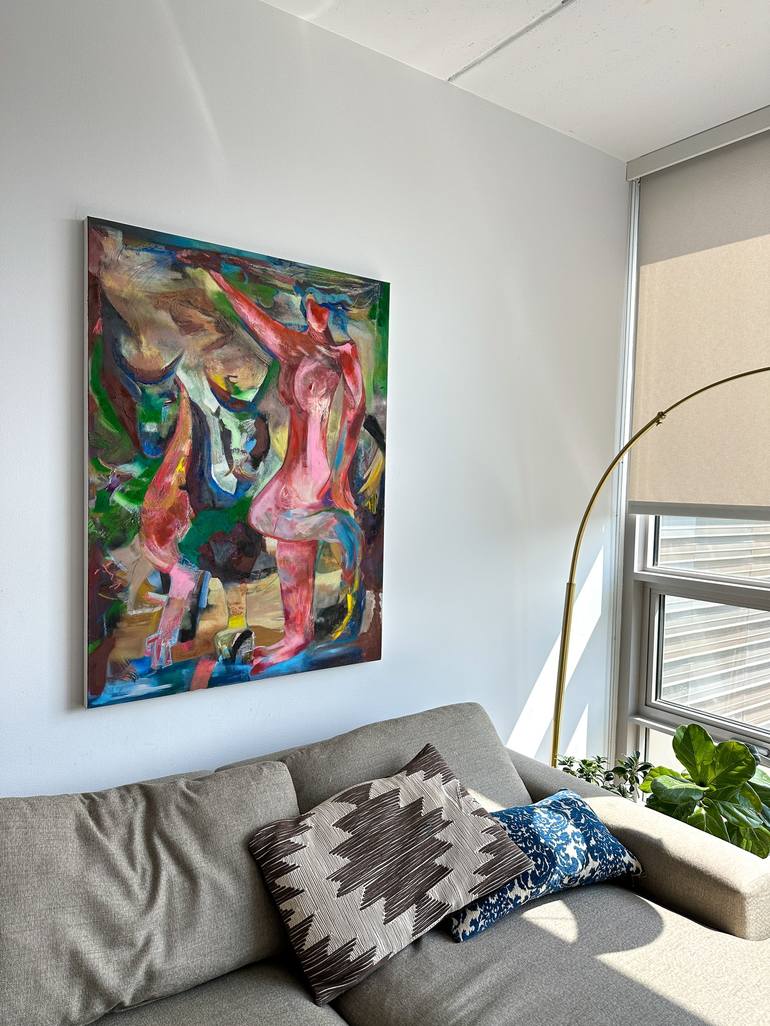 Original Contemporary Abstract Painting by Taya  Naumovich