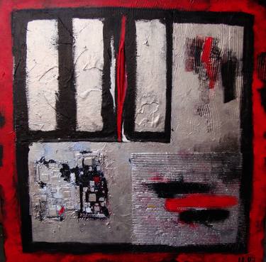 Original Abstract Collage by Ada Krowinkel