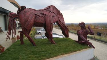 Print of Horse Sculpture by Dragan Despotovic