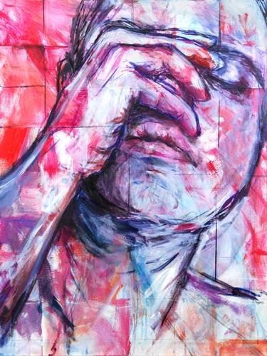 Original Expressionism People Paintings by Maxime Cousineau-Perusse