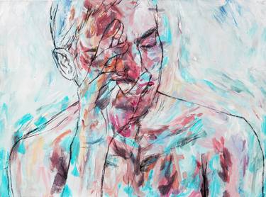 Original Expressionism People Paintings by Maxime Cousineau-Perusse