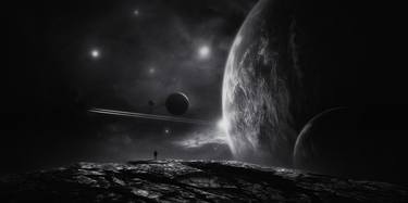 Original Conceptual Outer Space Photography by Kasia Derwinska