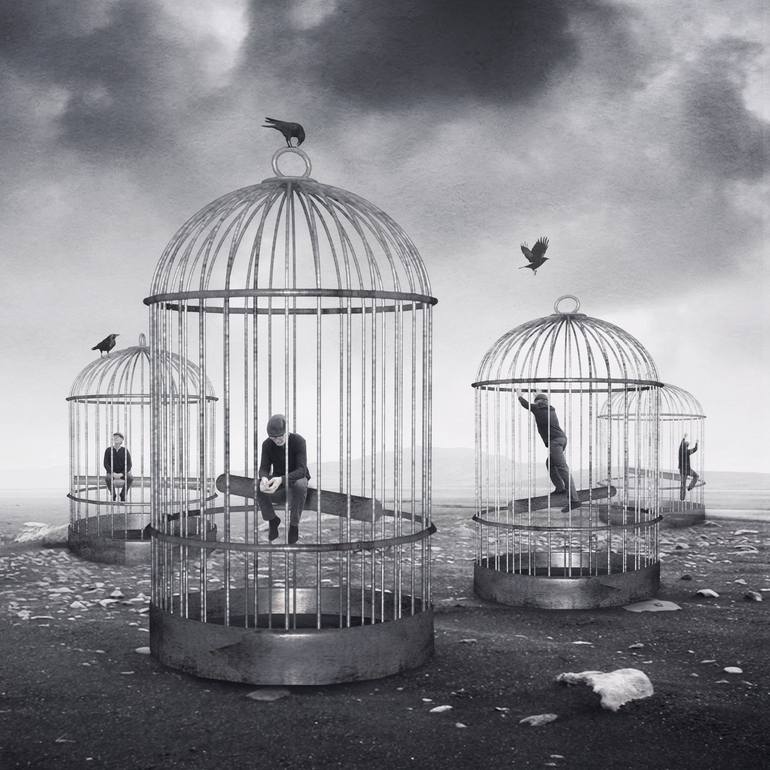 the prison of monotony - Limited Edition of 20 Photography by Kasia  Derwinska | Saatchi Art