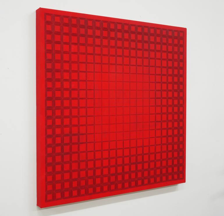 Original Conceptual Abstract Painting by Ina Sinn