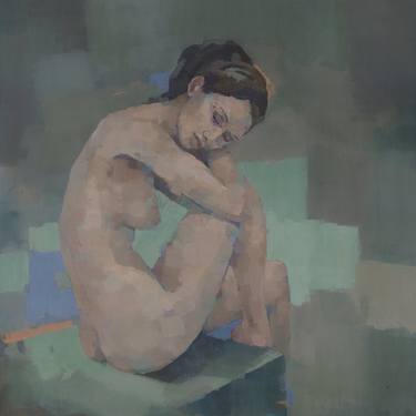 Original Figurative Nude Paintings by Stephen Mitchell