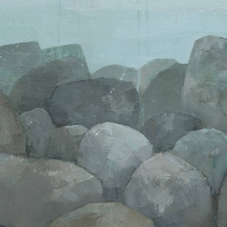 Original Impressionism Landscape Painting by Stephen Mitchell