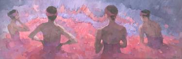 Print of Impressionism Performing Arts Paintings by Stephen Mitchell