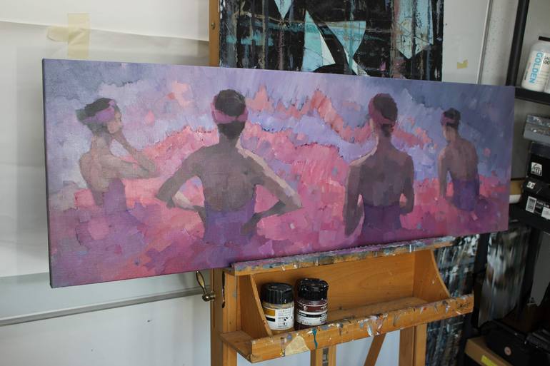 Original Impressionism Performing Arts Painting by Stephen Mitchell