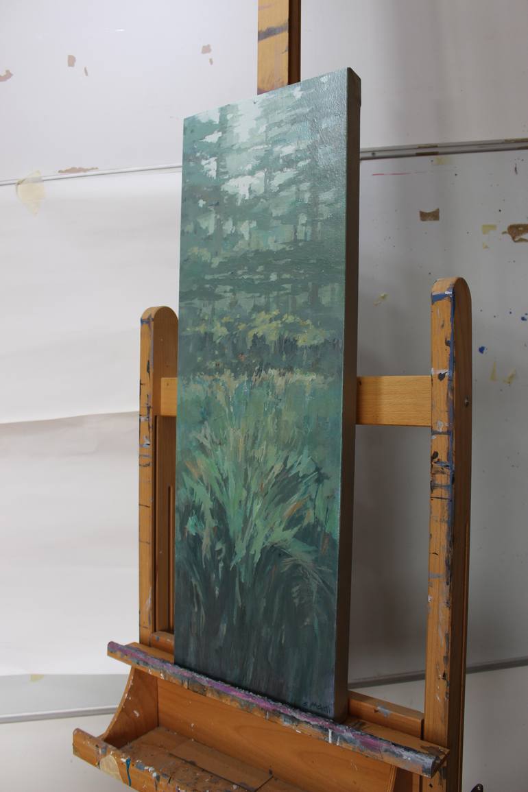 Original Impressionism Landscape Painting by Stephen Mitchell