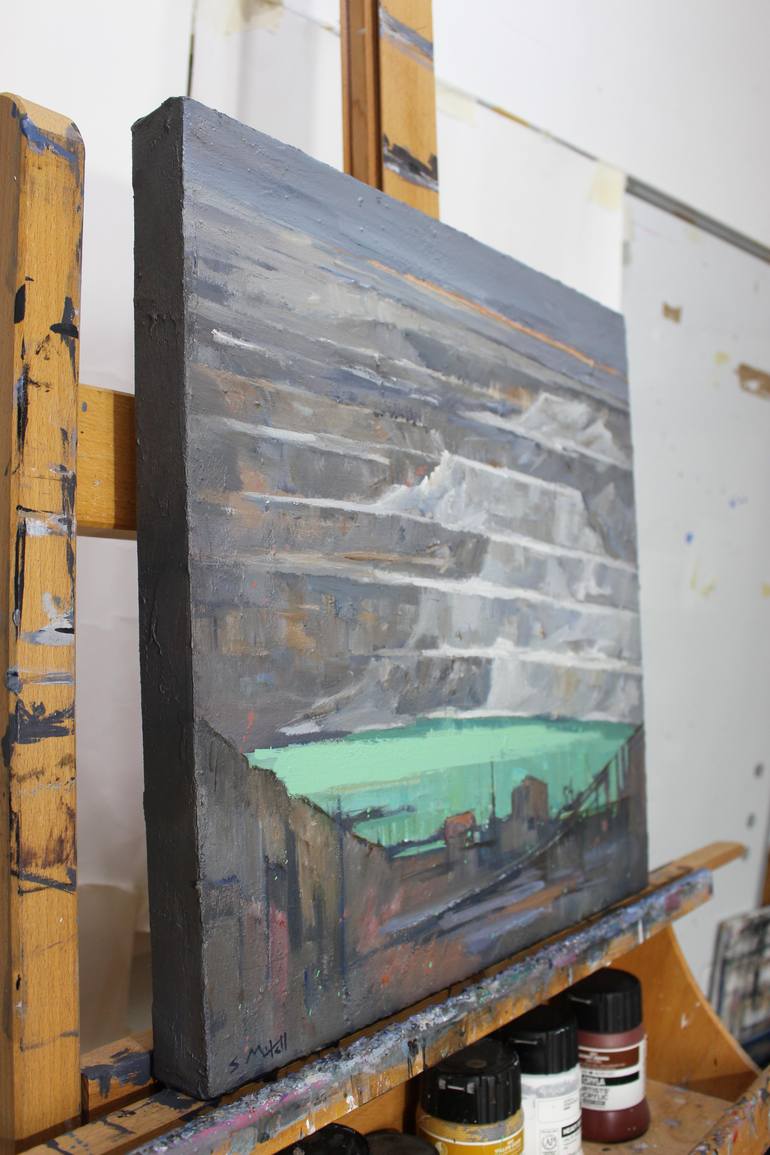 Original Impressionism Landscape Painting by Stephen Mitchell