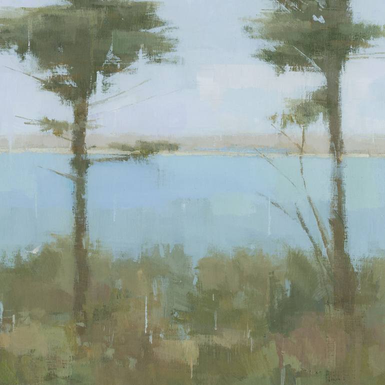 Original Impressionism Nature Painting by Stephen Mitchell