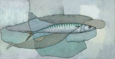 Print of Abstract Fish Paintings by Stephen Mitchell