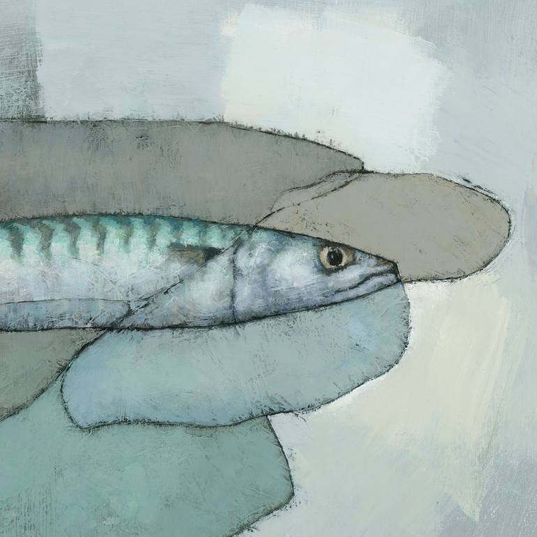 Original Fish Painting by Stephen Mitchell