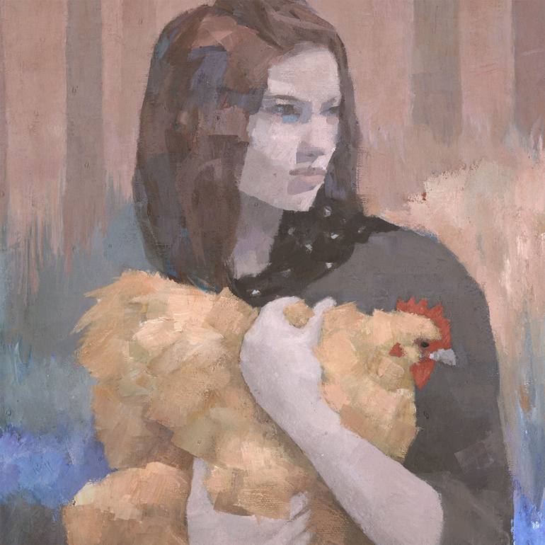 Original Women Painting by Stephen Mitchell
